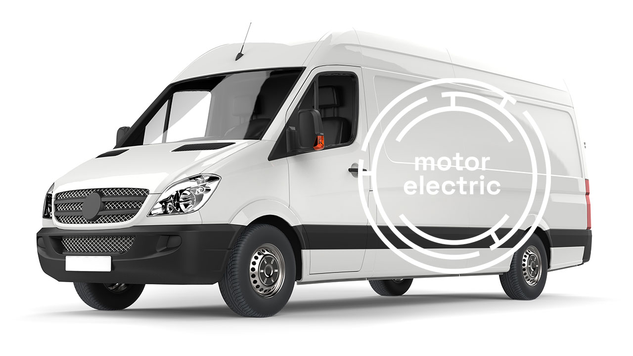 Garanție autoutilitare cu motor electric